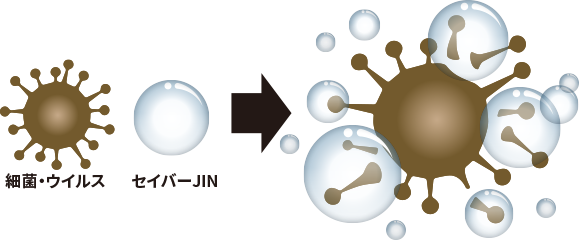 除菌・消臭のメカニズム